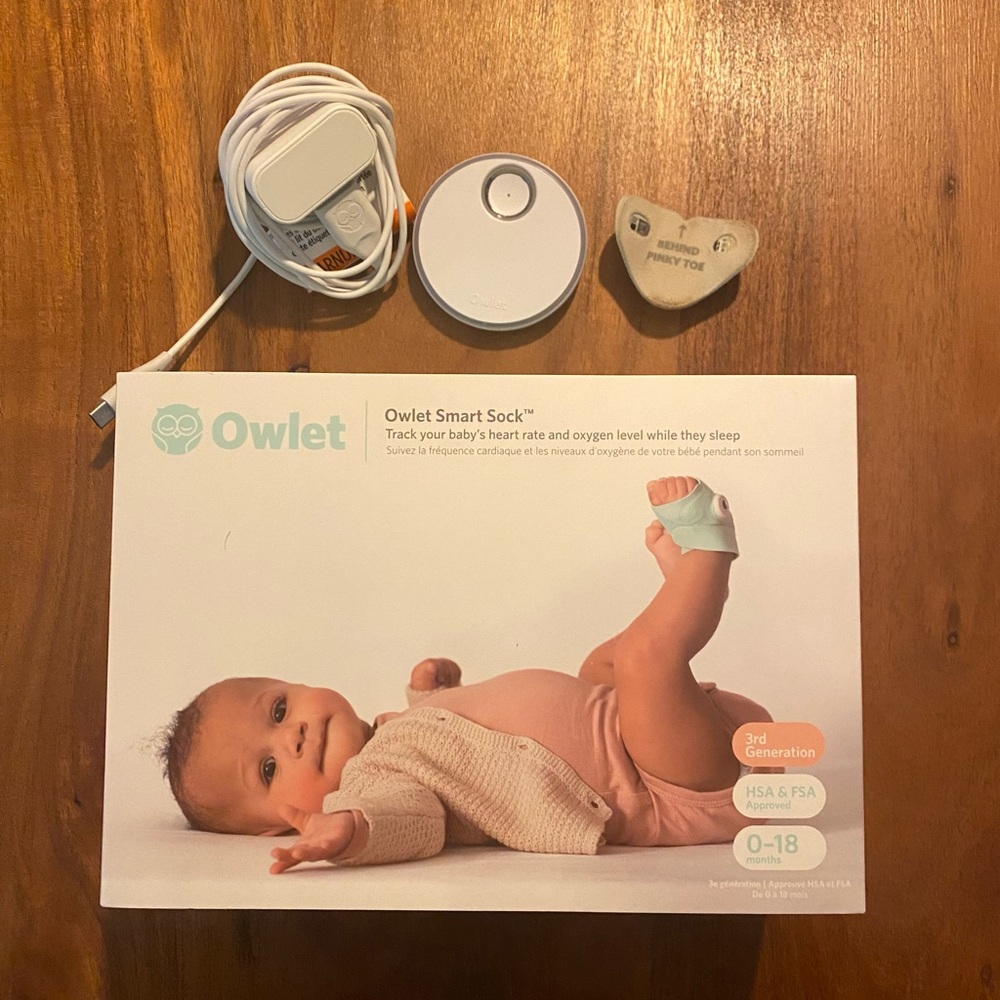 3rd Generation Owlet Smart Sock